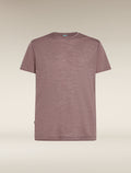 Men’s Merino Blend 125 Cool-Lite™ Sphere Short Sleeve T-Shirt Carob heather - 7