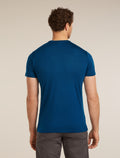 Men’s Merino Blend 125 Cool-Lite™ Sphere Short Sleeve T-Shirt Atlantis - 2