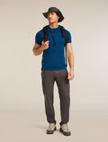 Men’s Merino Blend 125 Cool-Lite™ Sphere Short Sleeve T-Shirt Atlantis - 4