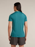 Men’s Merino Blend 125 Cool-Lite™ Sphere Short Sleeve T-Shirt Topaz - 2