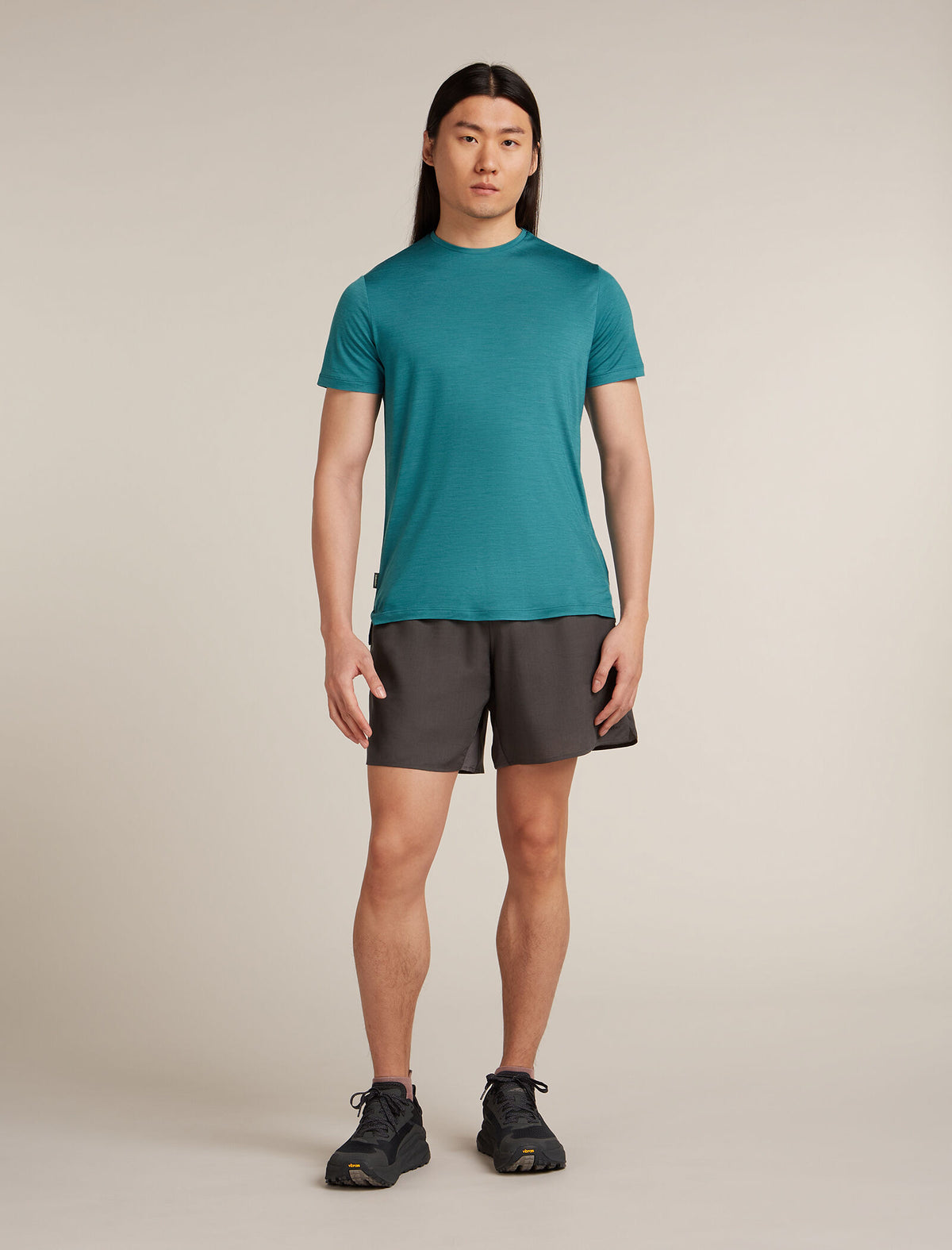 Men’s Merino Blend 125 Cool-Lite™ Sphere Short Sleeve T-Shirt Topaz - 3