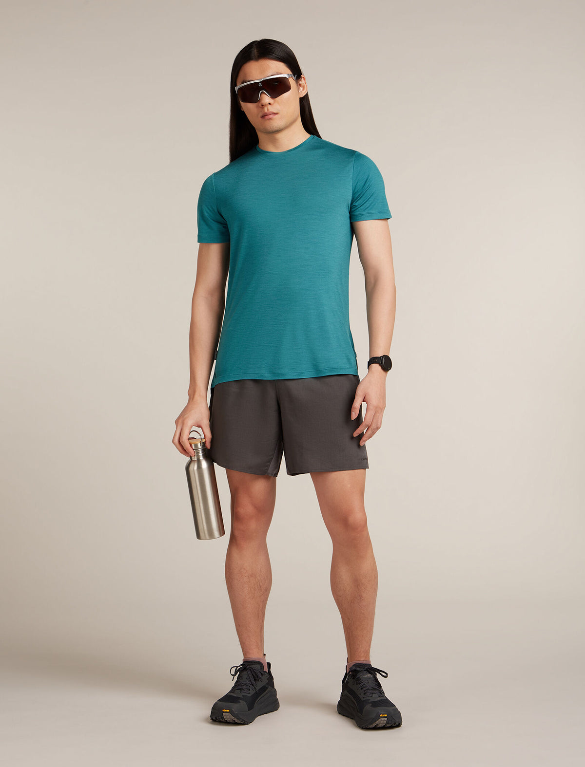 Men’s Merino Blend 125 Cool-Lite™ Sphere Short Sleeve T-Shirt Topaz - 4