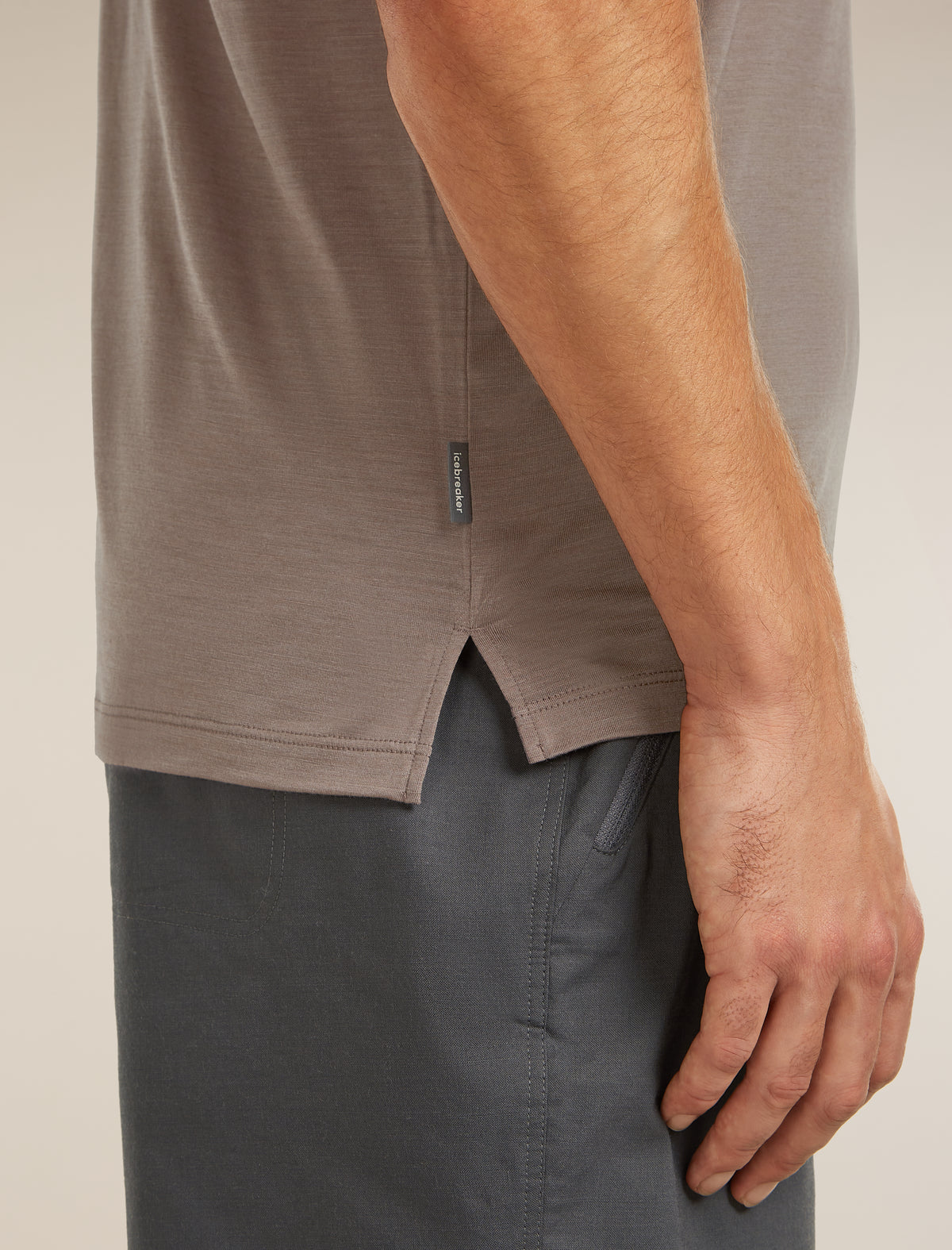 Men’s Merino Blend 125 Cool-Lite™ Sphere Short Sleeve T-Shirt Porcini - 5