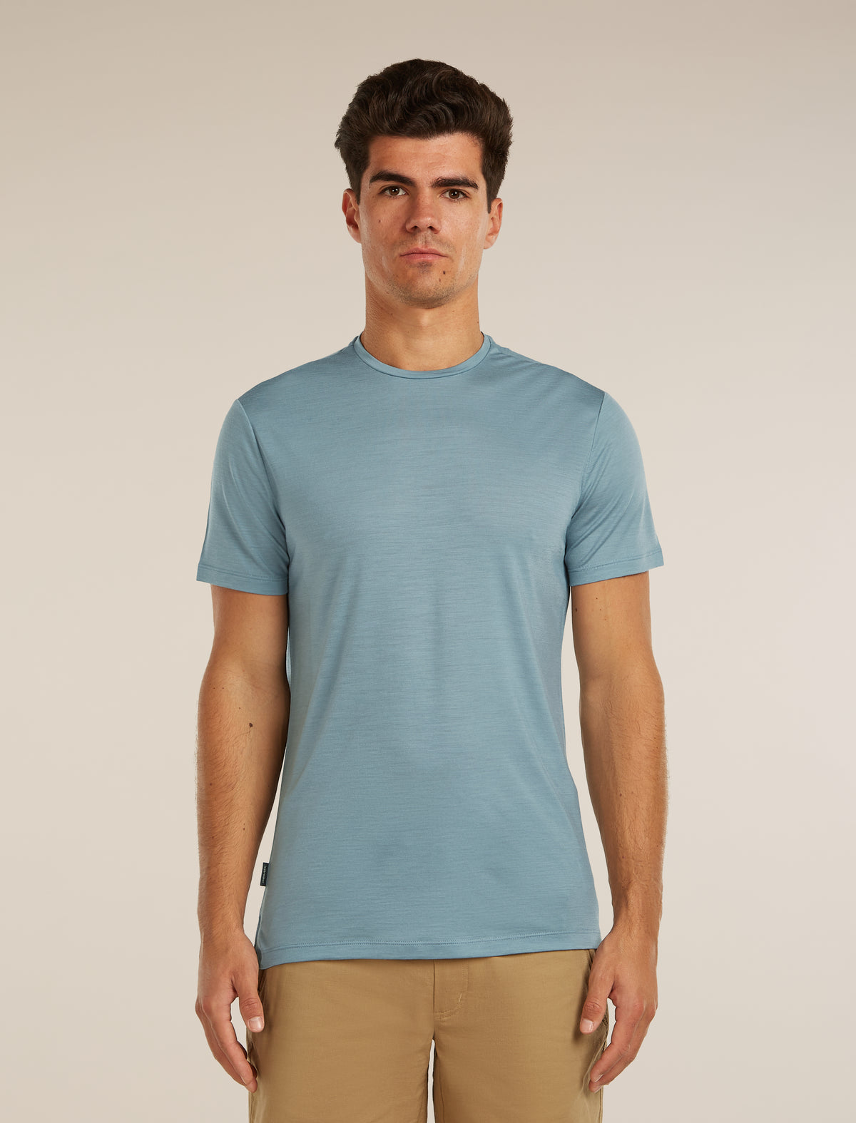 Men’s Merino Blend 125 Cool-Lite™ Sphere Short Sleeve T-Shirt Flint blue - 1