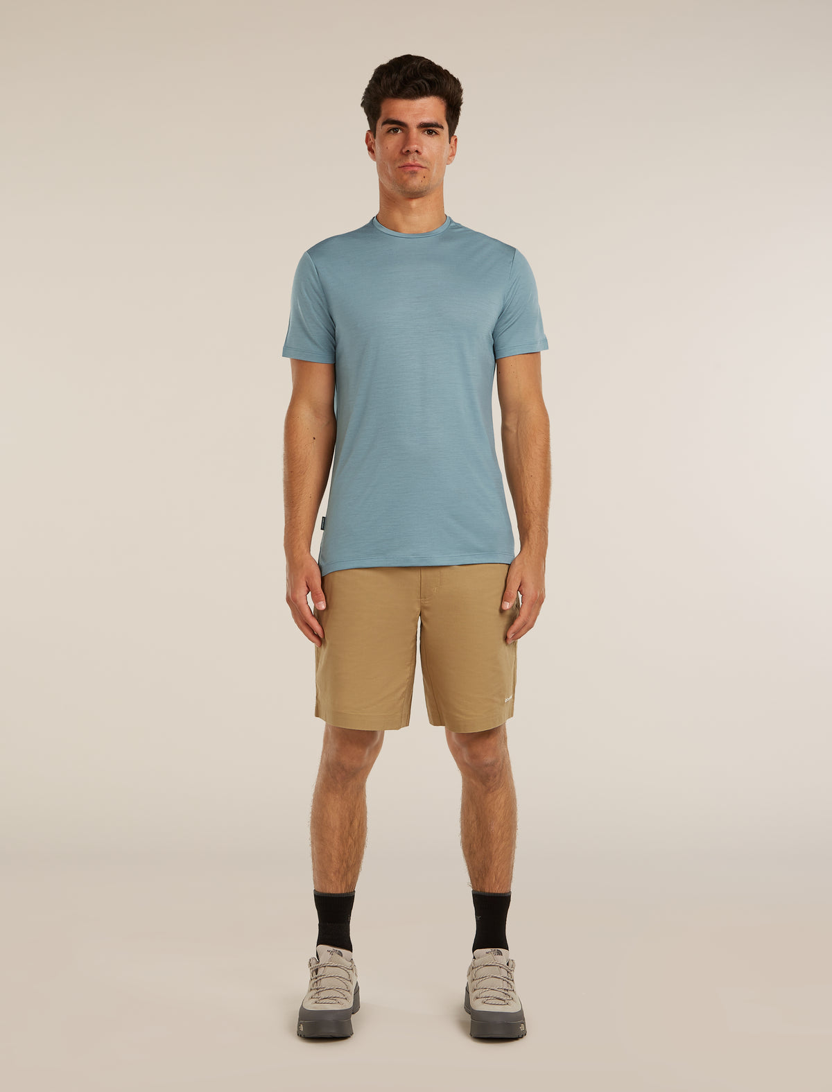 Men’s Merino Blend 125 Cool-Lite™ Sphere Short Sleeve T-Shirt Flint blue - 3