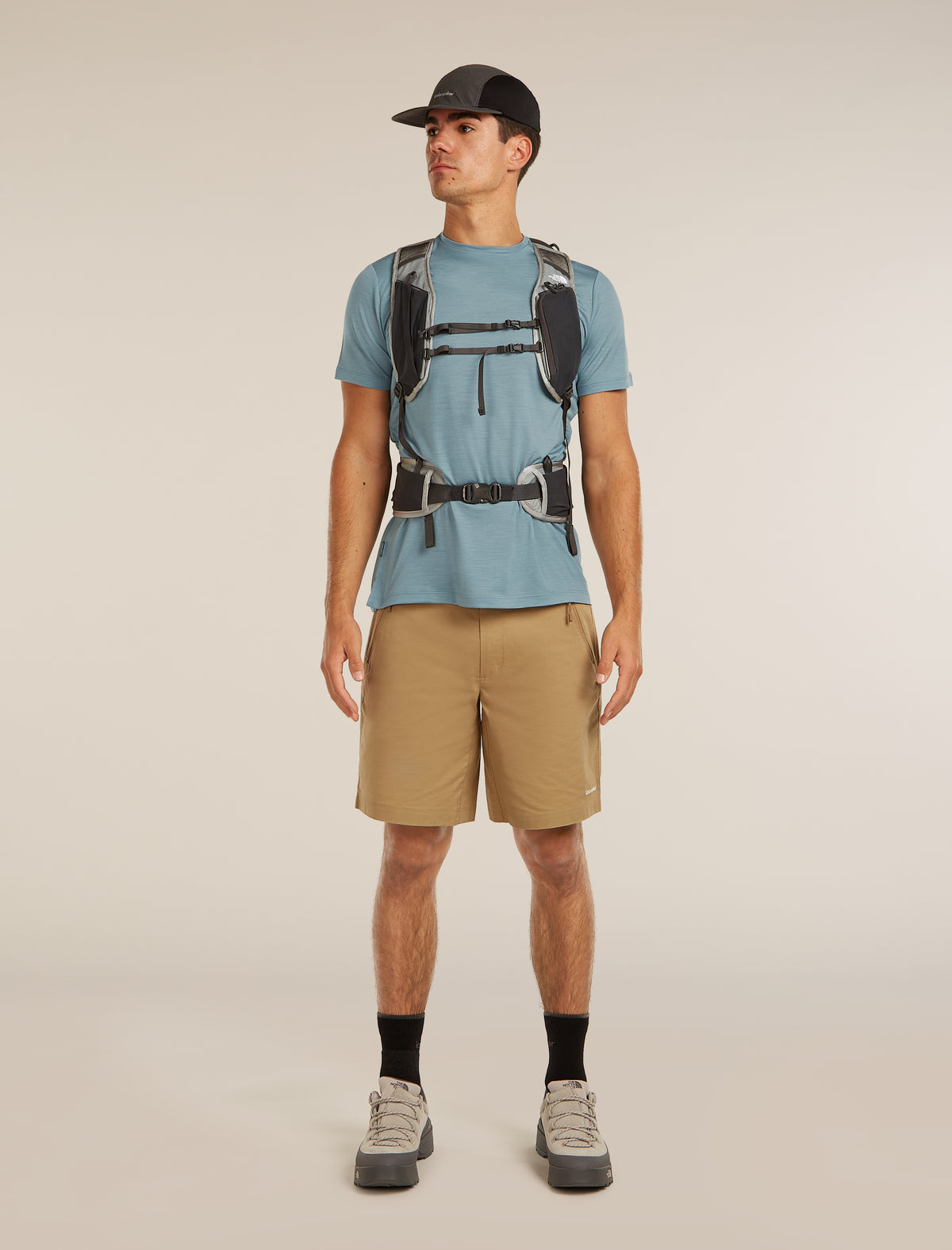 Men’s Merino Blend 125 Cool-Lite™ Sphere Short Sleeve T-Shirt Flint blue - 4