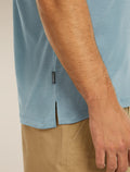 Men’s Merino Blend 125 Cool-Lite™ Sphere Short Sleeve T-Shirt Flint blue - 5