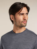 Men’s Merino Blend 125 Cool-Lite™ Sphere Short Sleeve T-Shirt Midnight Navy Heather - 7