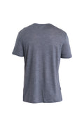 Men’s Merino Blend 125 Cool-Lite™ Sphere Short Sleeve T-Shirt Midnight Navy Heather - 9