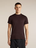 Men's Merino Blend 125 Cool-Lite™ Sphere Short Sleeve T Shirt Bittersweet - 1