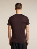 Men's Merino Blend 125 Cool-Lite™ Sphere Short Sleeve T Shirt Bittersweet - 2