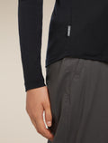 Women’s Merino Blend 125 Cool-Lite™ Sphere Long Sleeve T-Shirt Black - 8