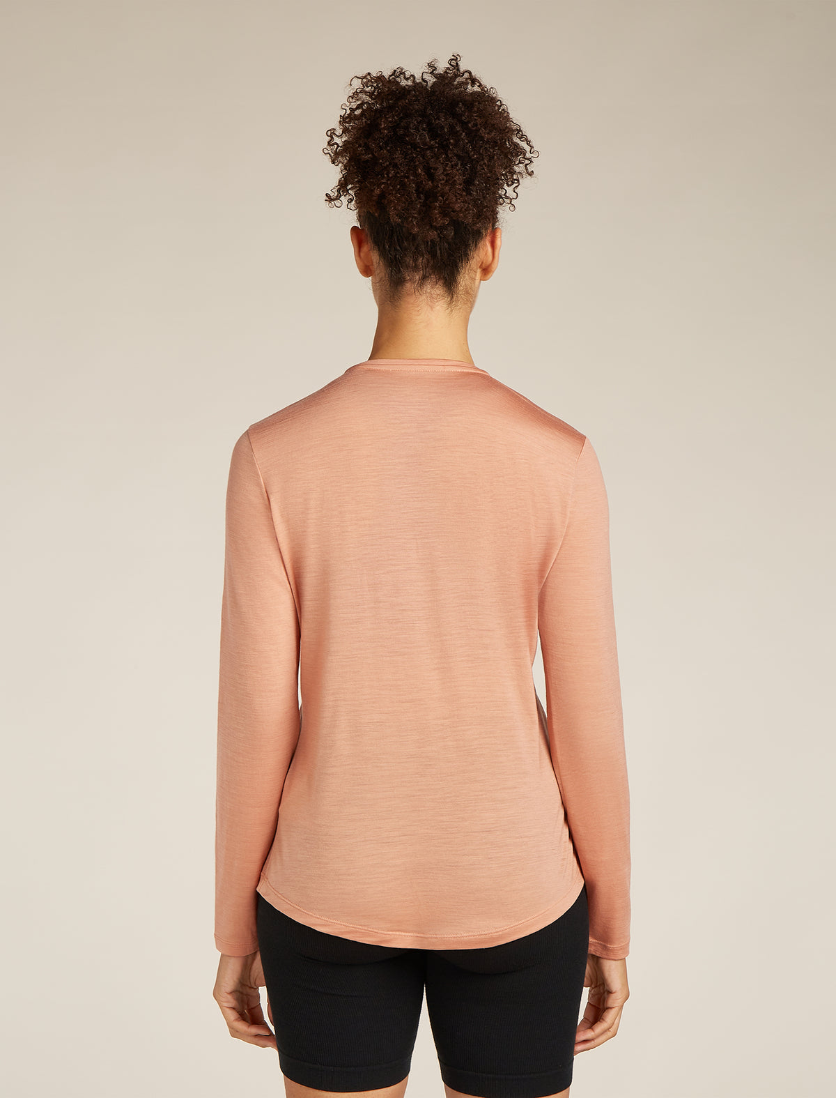 Women’s Merino Blend 125 Cool-Lite™ Sphere Long Sleeve T-Shirt Desert sand - 2