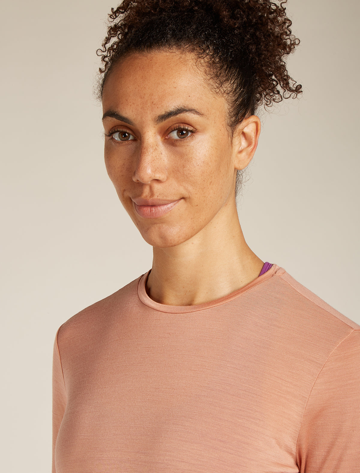 Women’s Merino Blend 125 Cool-Lite™ Sphere Long Sleeve T-Shirt Desert sand - 5