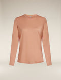 Women’s Merino Blend 125 Cool-Lite™ Sphere Long Sleeve T-Shirt Desert sand - 6