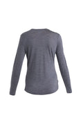 Women’s Merino Blend 125 Cool-Lite™ Sphere Long Sleeve T-Shirt Midnight Navy Heather - 8