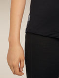 Women’s Merino Blend 125 Cool-Lite™ Sphere Short Sleeve T-Shirt Black - 6