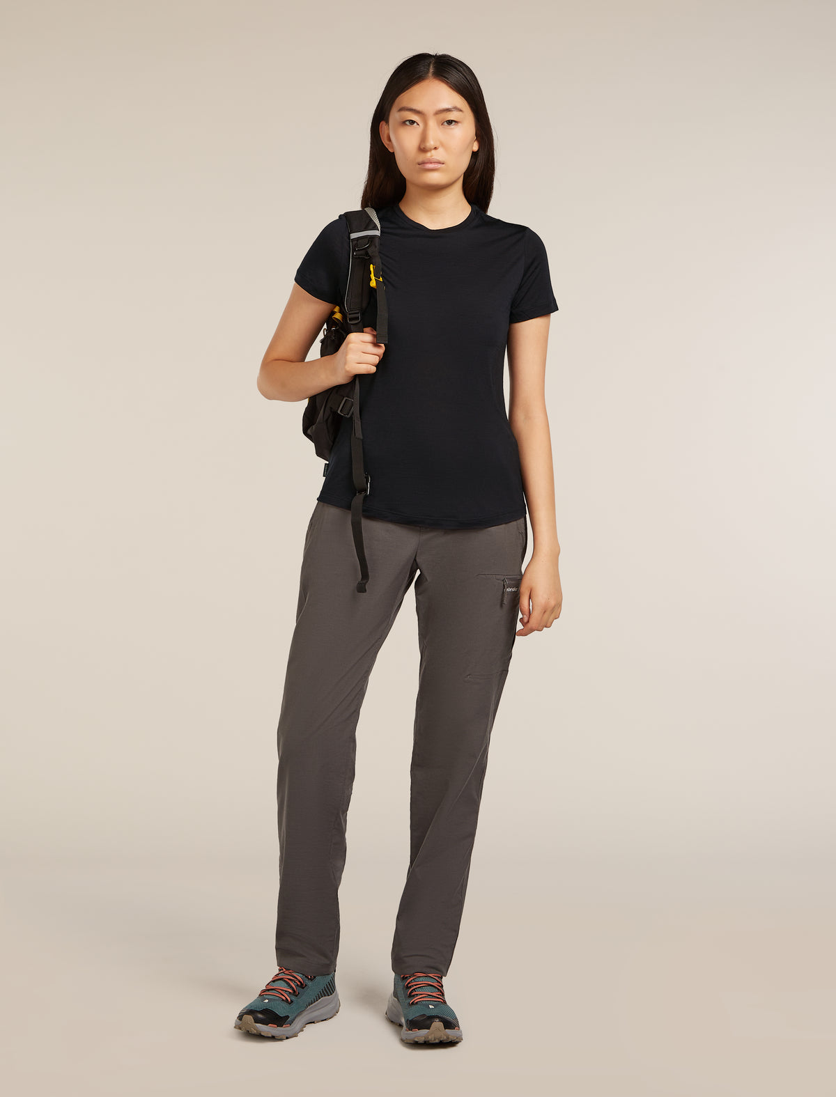 Women’s Merino Blend 125 Cool-Lite™ Sphere Short Sleeve T-Shirt Black - 4