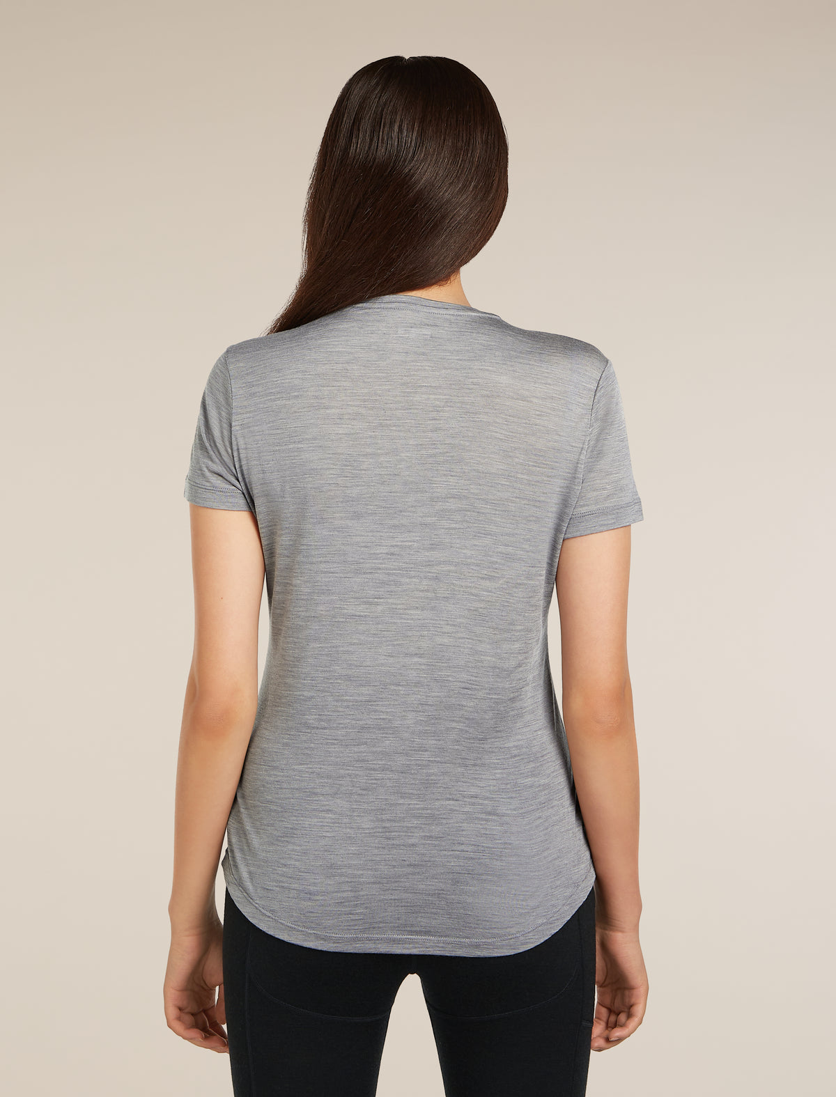 Women’s Merino Blend 125 Cool-Lite™ Sphere Short Sleeve T-Shirt Metro Heather - 2