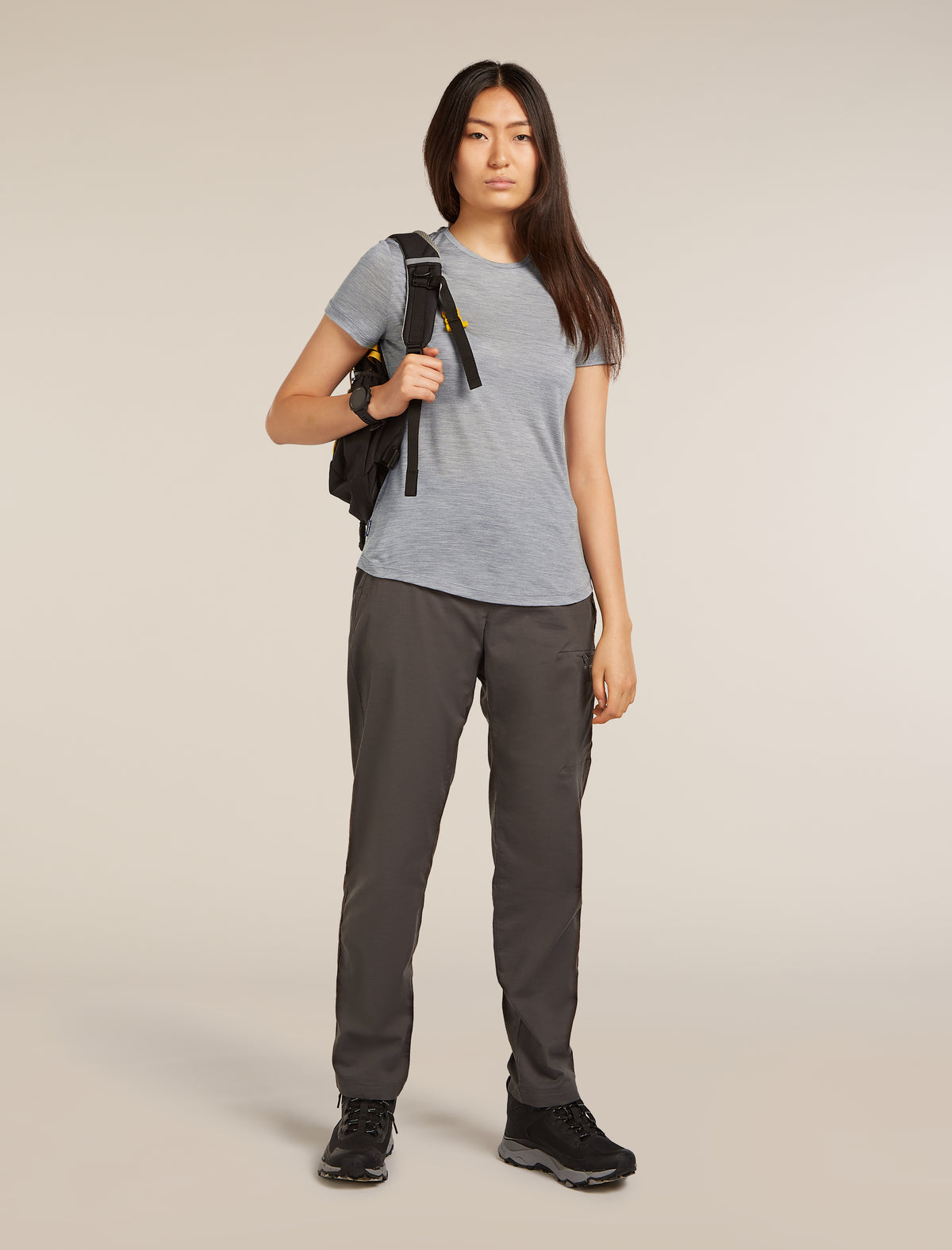 Women’s Merino Blend 125 Cool-Lite™ Sphere Short Sleeve T-Shirt Metro Heather - 4