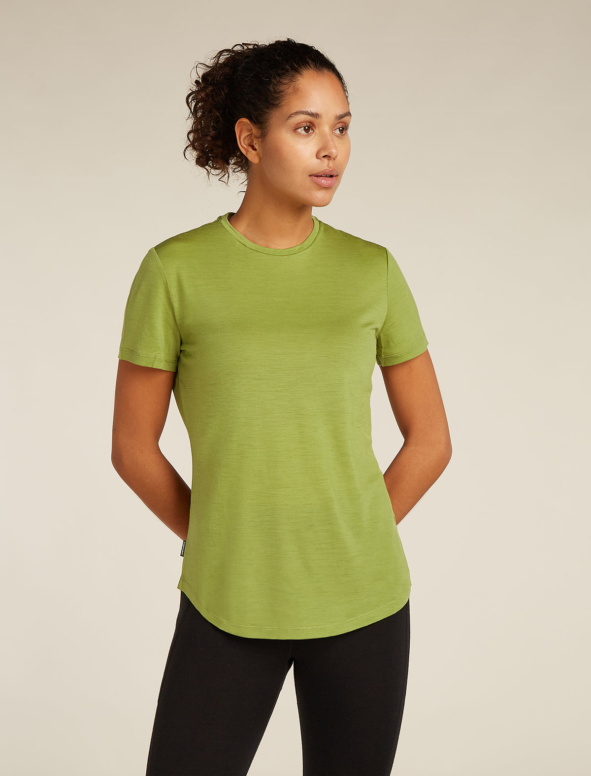 Women’s Merino Blend 125 Cool-Lite™ Sphere Short Sleeve T-Shirt Olive - 1