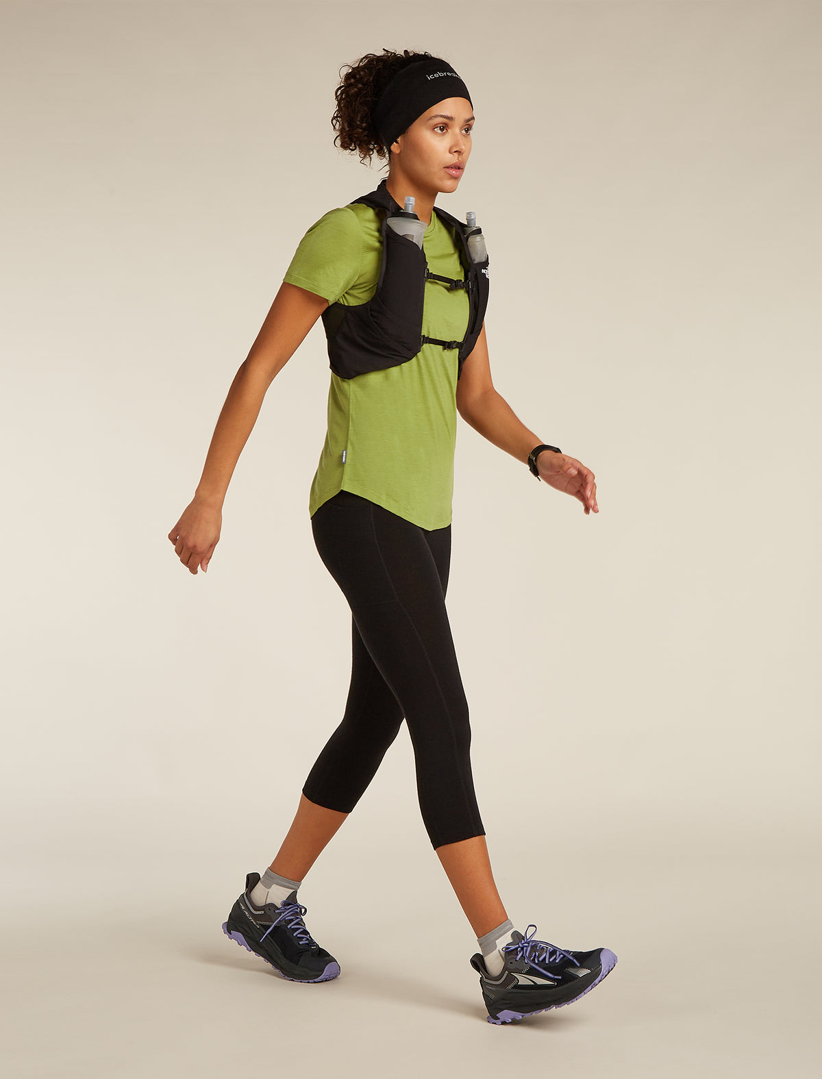 Women’s Merino Blend 125 Cool-Lite™ Sphere Short Sleeve T-Shirt Olive - 4