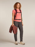 Women’s Merino Blend 125 Cool-Lite™ Sphere Short Sleeve T-Shirt Acid pink - 4