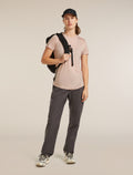 Women’s Merino Blend 125 Cool-Lite™ Sphere Short Sleeve T-Shirt Pink Quartz - 4