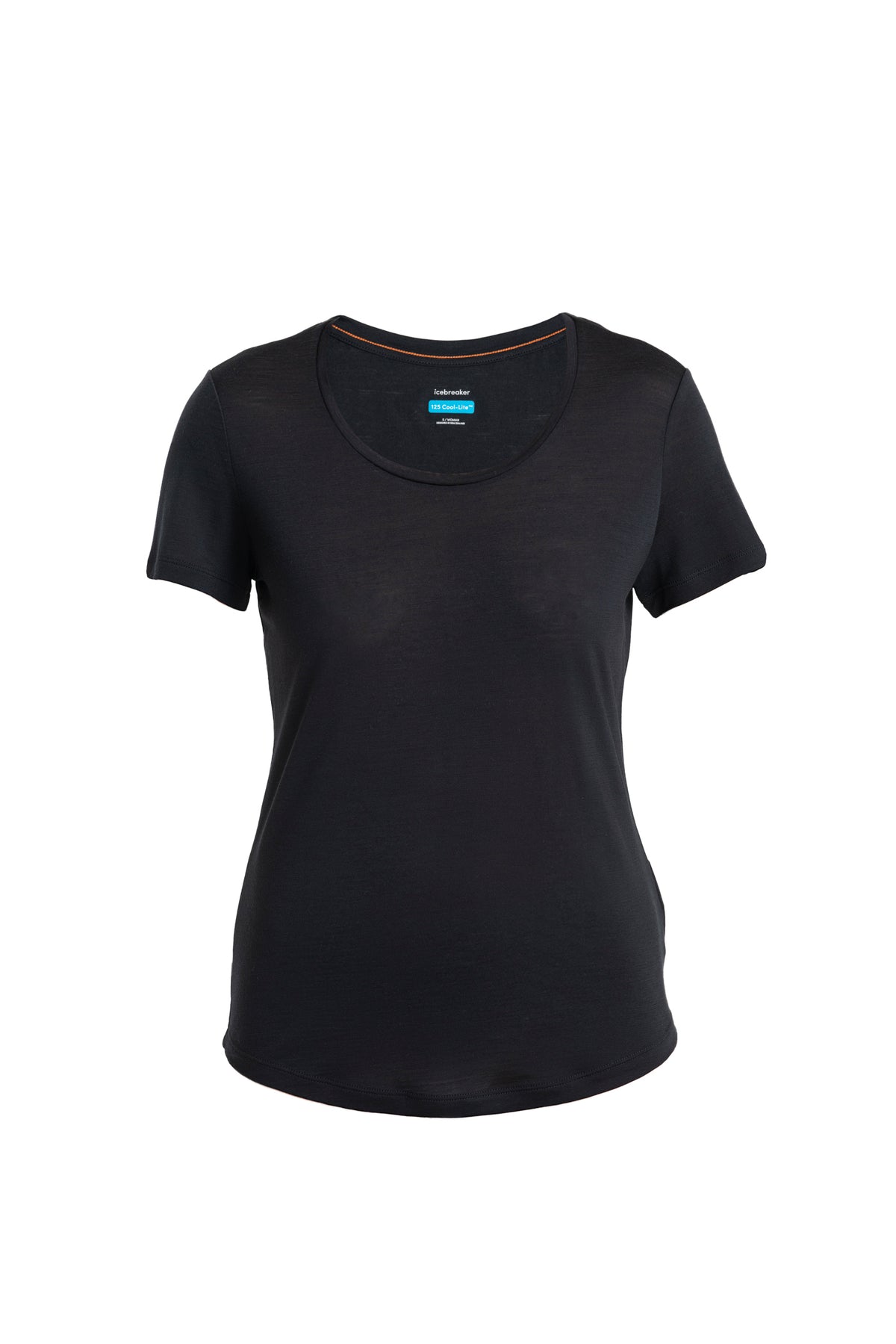 Women’s Merino Blend 125 Cool-Lite™ Sphere Short Sleeve Scoop T-Shirt Black - 8