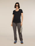 Women’s Merino Blend 125 Cool-Lite™ Sphere Short Sleeve Scoop T-Shirt Black - 4