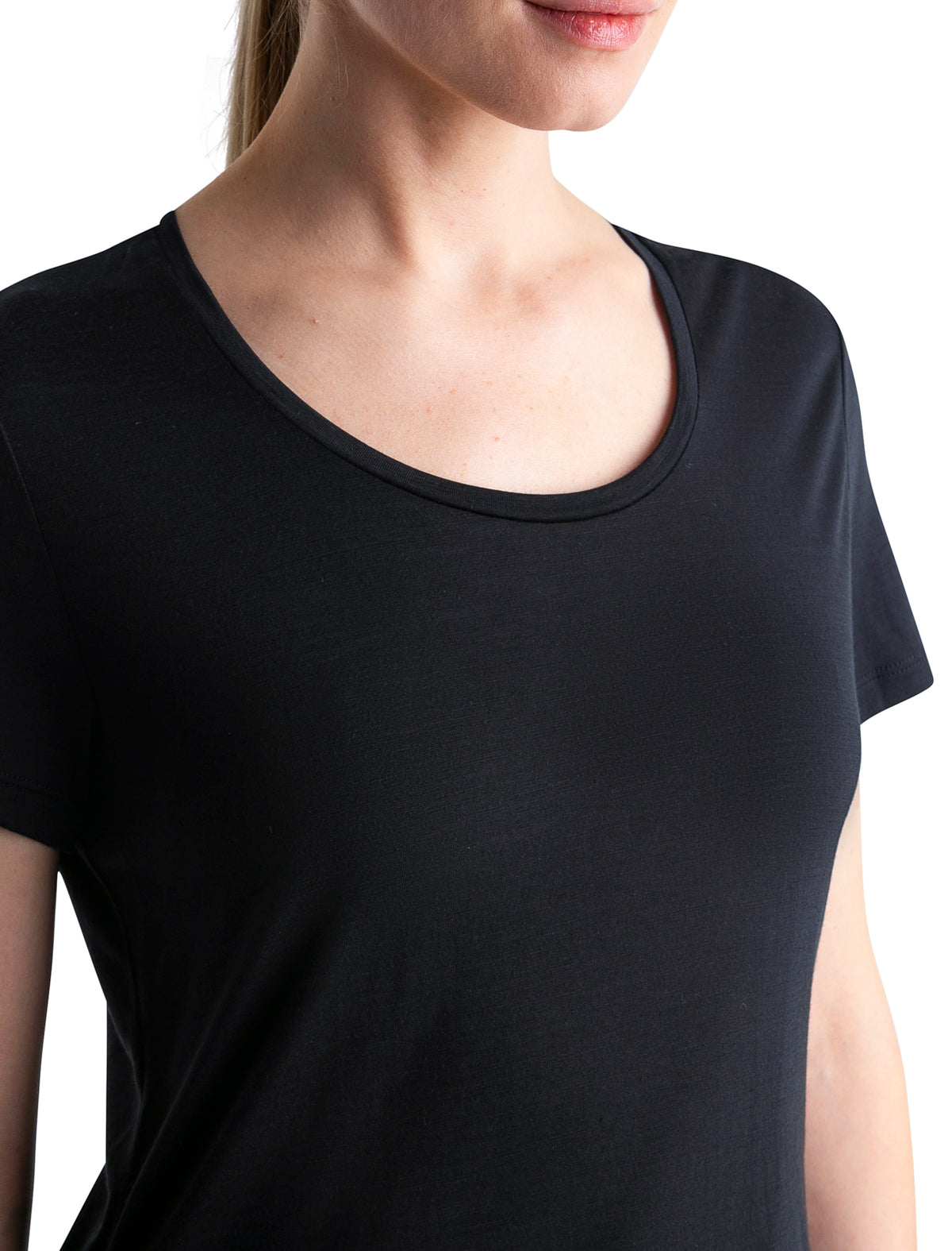 Women’s Merino Blend 125 Cool-Lite™ Sphere Short Sleeve Scoop T-Shirt Black - 6