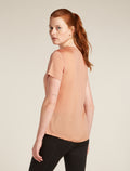 Women’s Merino Blend 125 Cool-Lite™ Sphere Short Sleeve Scoop T-Shirt Desert sand - 3