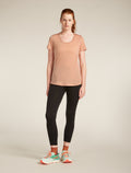 Women’s Merino Blend 125 Cool-Lite™ Sphere Short Sleeve Scoop T-Shirt Desert sand - 4