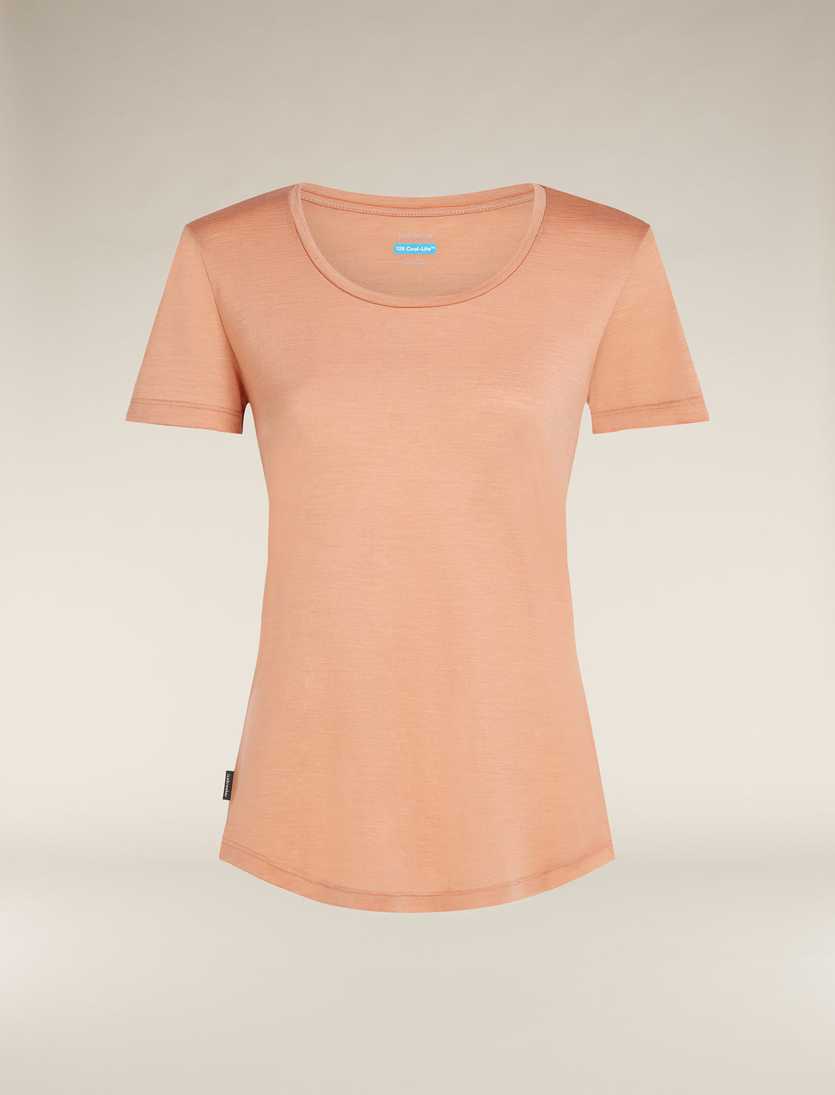 Women’s Merino Blend 125 Cool-Lite™ Sphere Short Sleeve Scoop T-Shirt Desert sand - 6
