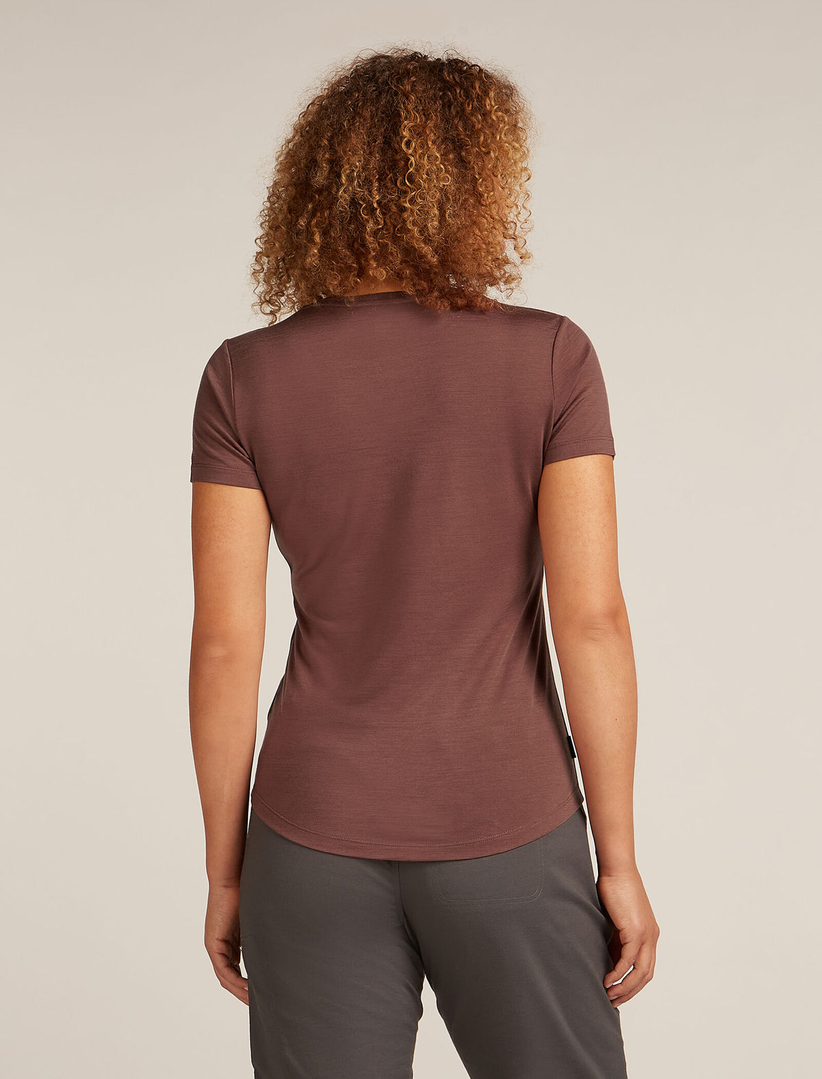 Women’s Merino Blend 125 Cool-Lite™ Sphere Short Sleeve Scoop T-Shirt Carob - 2
