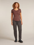 Women’s Merino Blend 125 Cool-Lite™ Sphere Short Sleeve Scoop T-Shirt Carob - 3
