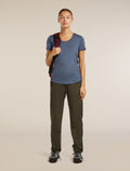 Women’s Merino Blend 125 Cool-Lite™ Sphere Short Sleeve Scoop T-Shirt Dawn Heather - 4