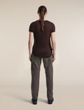 Women's Merino Blend 125 Cool-Lite™ Sphere Short Sleeve Scoop T Shirt Bittersweet - 6