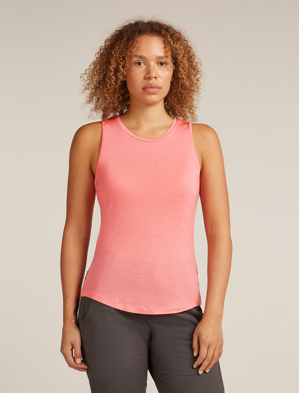 Women’s Merino Blend 125 Cool-Lite™ Sphere Tank Acid pink - 1