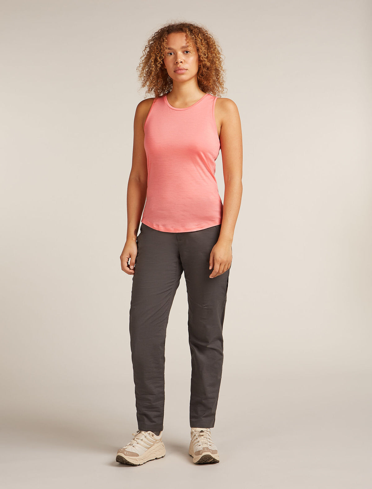 Women’s Merino Blend 125 Cool-Lite™ Sphere Tank Acid pink - 3