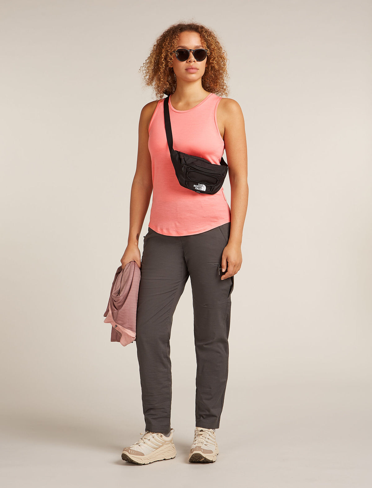 Women’s Merino Blend 125 Cool-Lite™ Sphere Tank Acid pink - 4