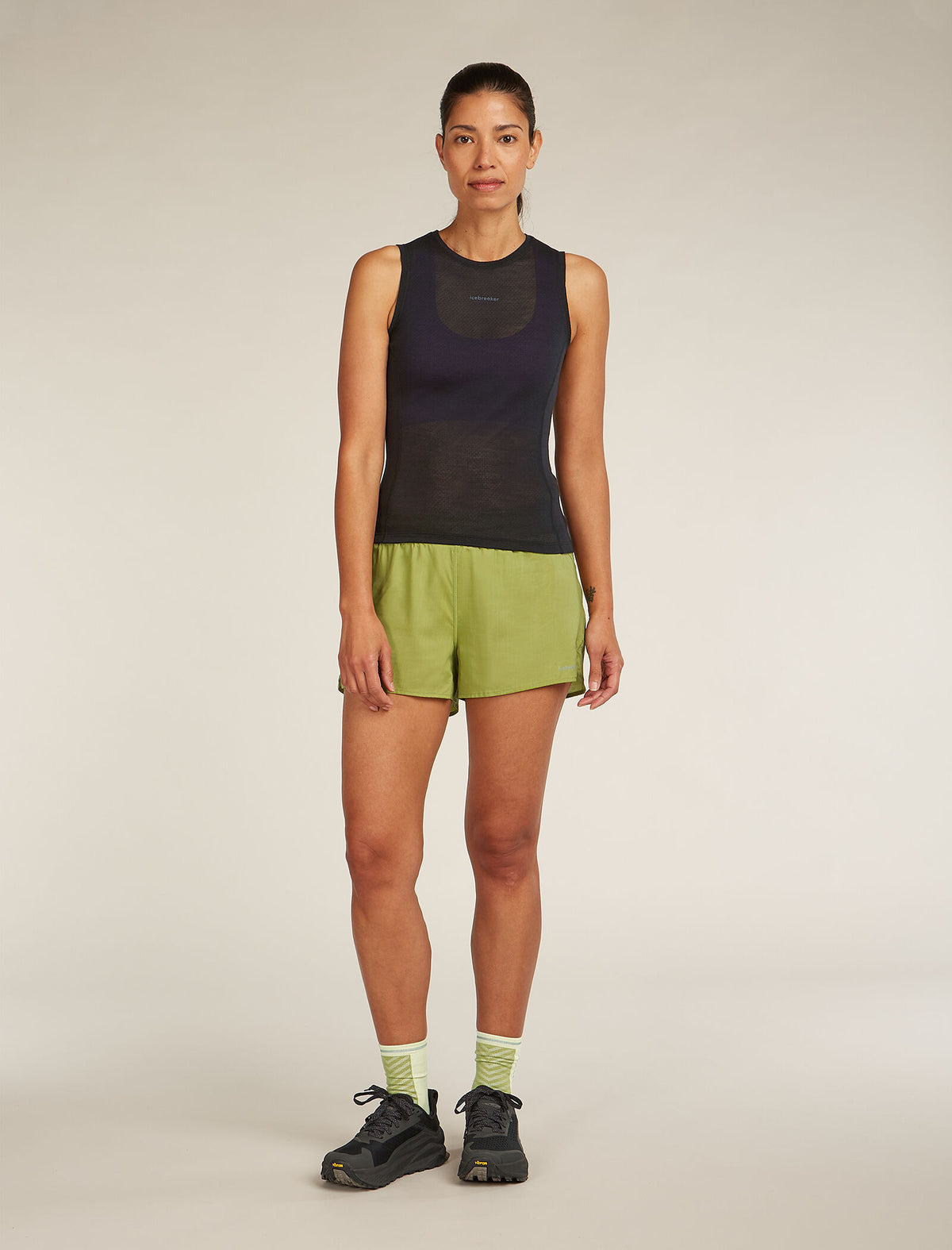 Women’s Merino Blend 75 Cool-Lite™ Featherlight™ Tank Black - 3