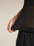 Women’s Merino Blend 75 Cool-Lite™ Featherlight™ Tank Black - 6