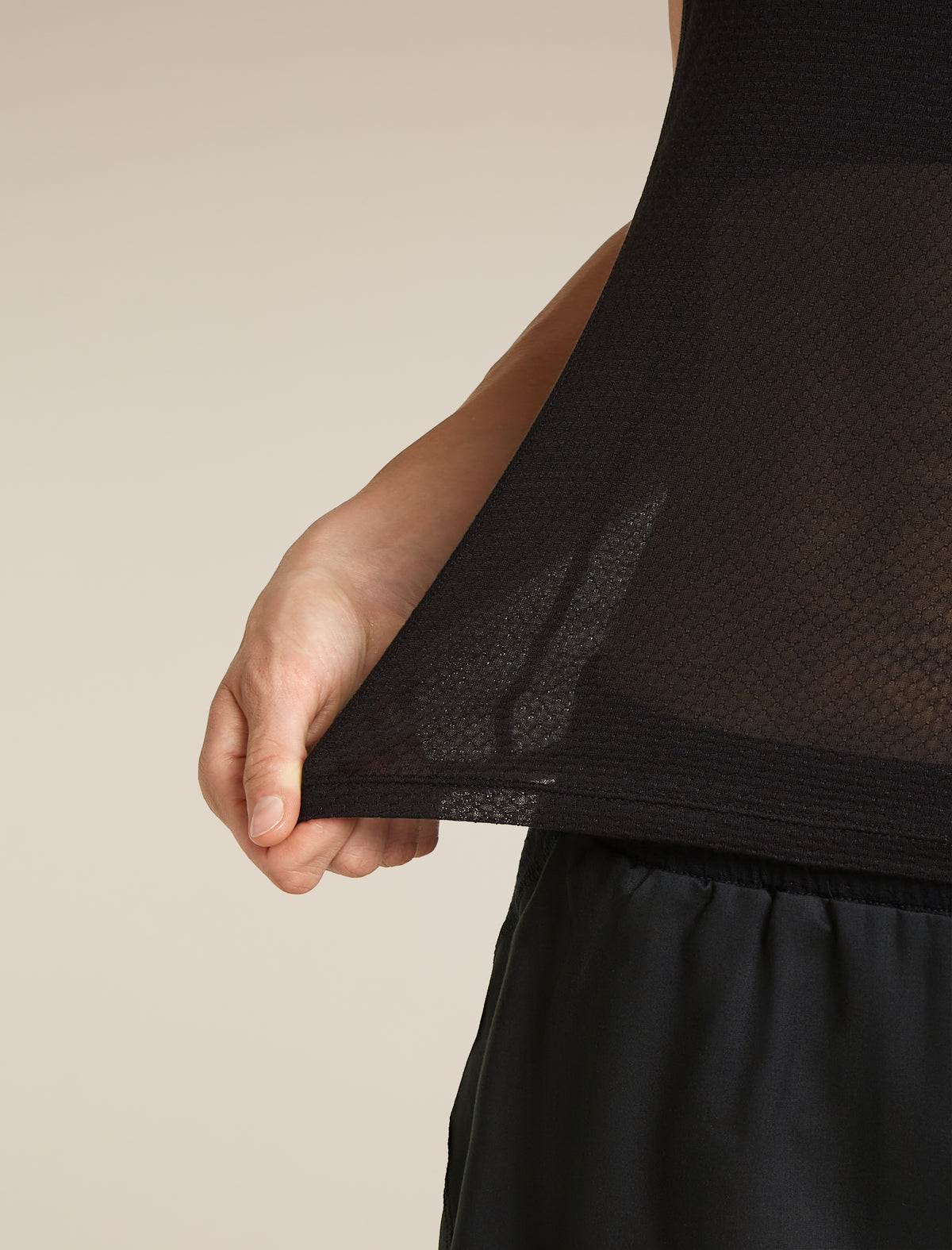 Women’s Merino Blend 75 Cool-Lite™ Featherlight™ Tank Black - 6