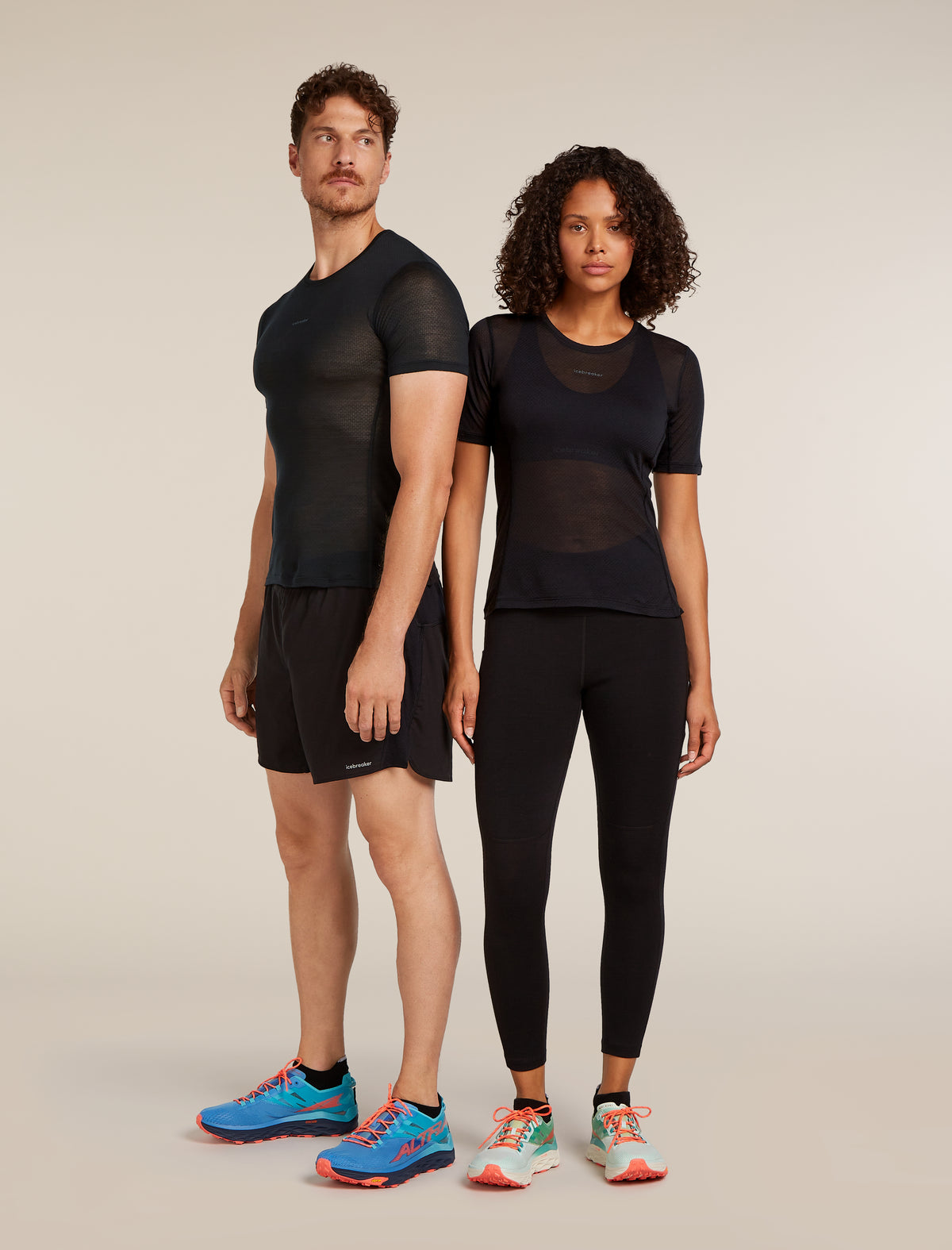 Women’s Merino Blend 75 Cool-Lite™ Featherlight™ Short Sleeve T-Shirt Black - 1