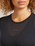 Women’s Merino Blend 75 Cool-Lite™ Featherlight™ Short Sleeve T-Shirt Black - 6