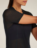 Women’s Merino Blend 75 Cool-Lite™ Featherlight™ Short Sleeve T-Shirt Black - 8