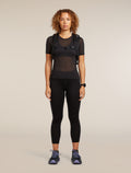 Women’s Merino Blend 75 Cool-Lite™ Featherlight™ Short Sleeve T-Shirt Black - 4