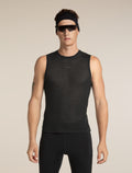 Men’s Merino Blend 75 Cool-Lite™ Featherlight™ Tank Black - 5