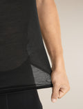 Men’s Merino Blend 75 Cool-Lite™ Featherlight™ Tank Black - 6